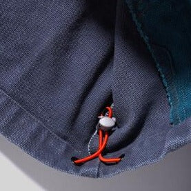 Butter Goods Washed Canvas Patchwork Jacket Washed Navy