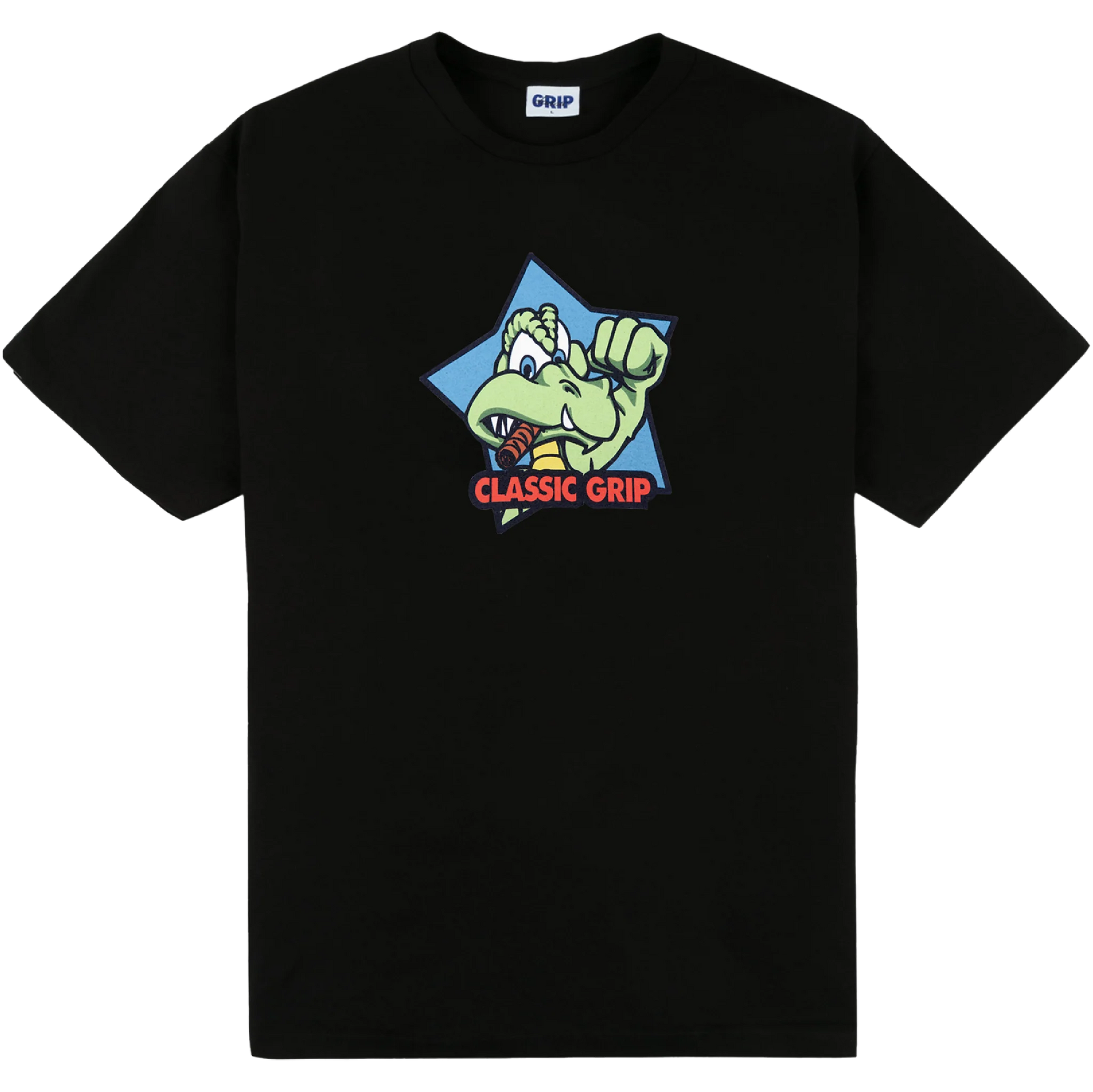 Classic Grip Cool Gator Tee Black