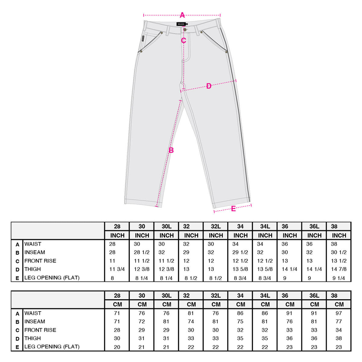 Quasi 102 Jean Evergreen