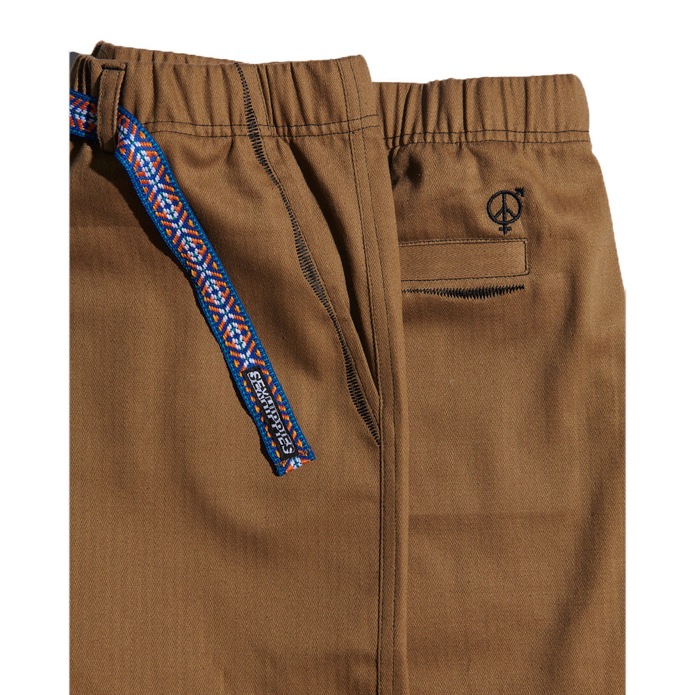 SexHippies Welder&#39;s Stitch Shorts Bison Brown