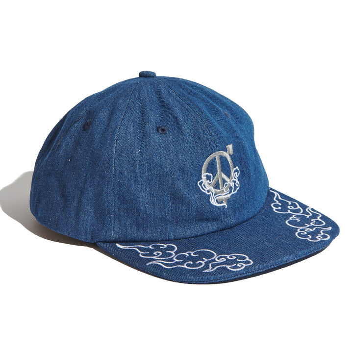 Sexhippies Cloud OG Logo Hat Dark Denim/White
