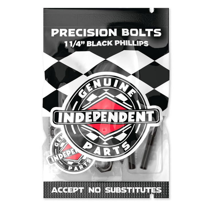 Independent Genuine Parts Black Hardware Phillips 1.25"