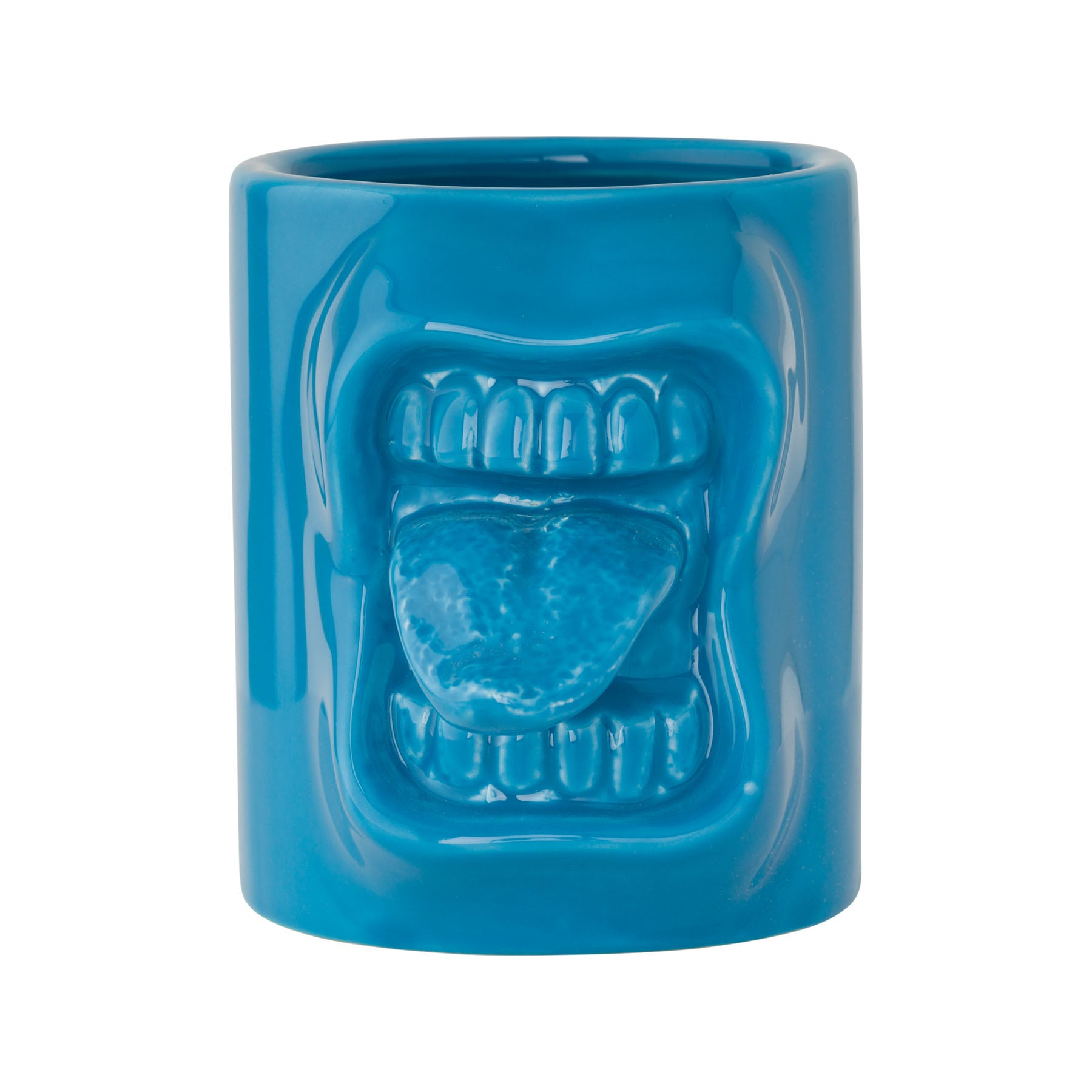 Santa Cruz Mug Screaming Hand Speckle Blue