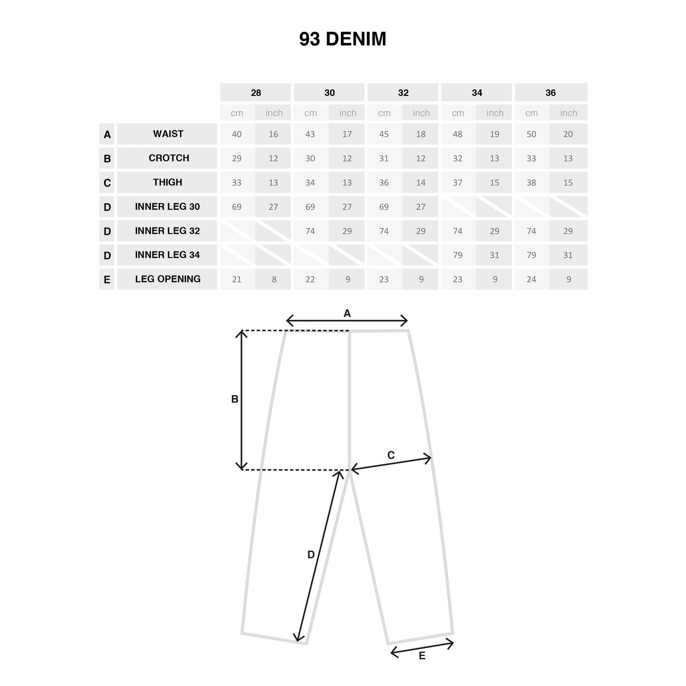 Polar Skate Co. &#39;93! Denim (Silver Black)