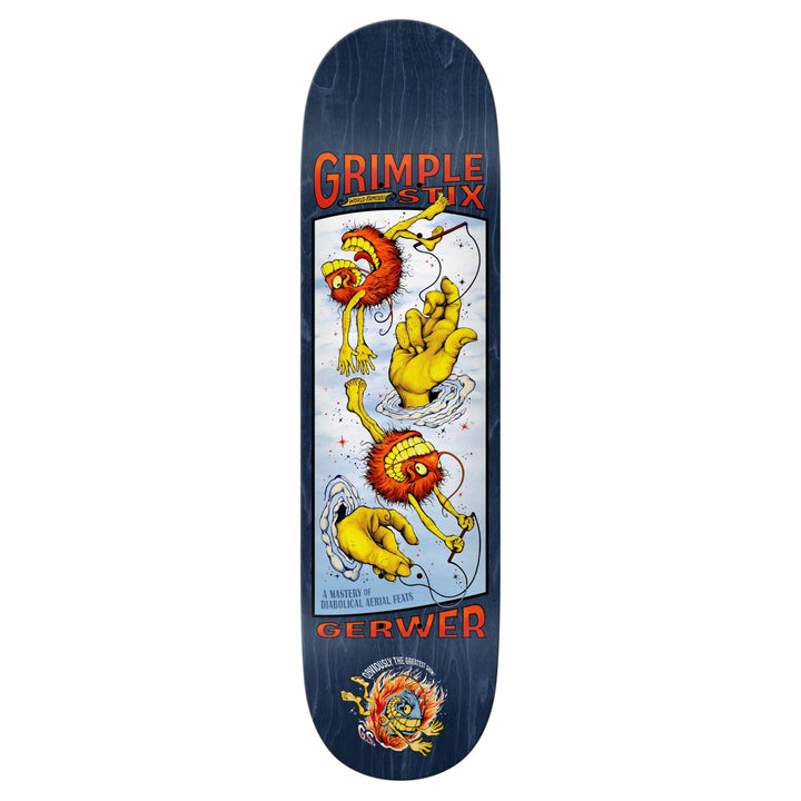 Antihero Grimplestix Gerwer Obvious Greats Deck 8.25"