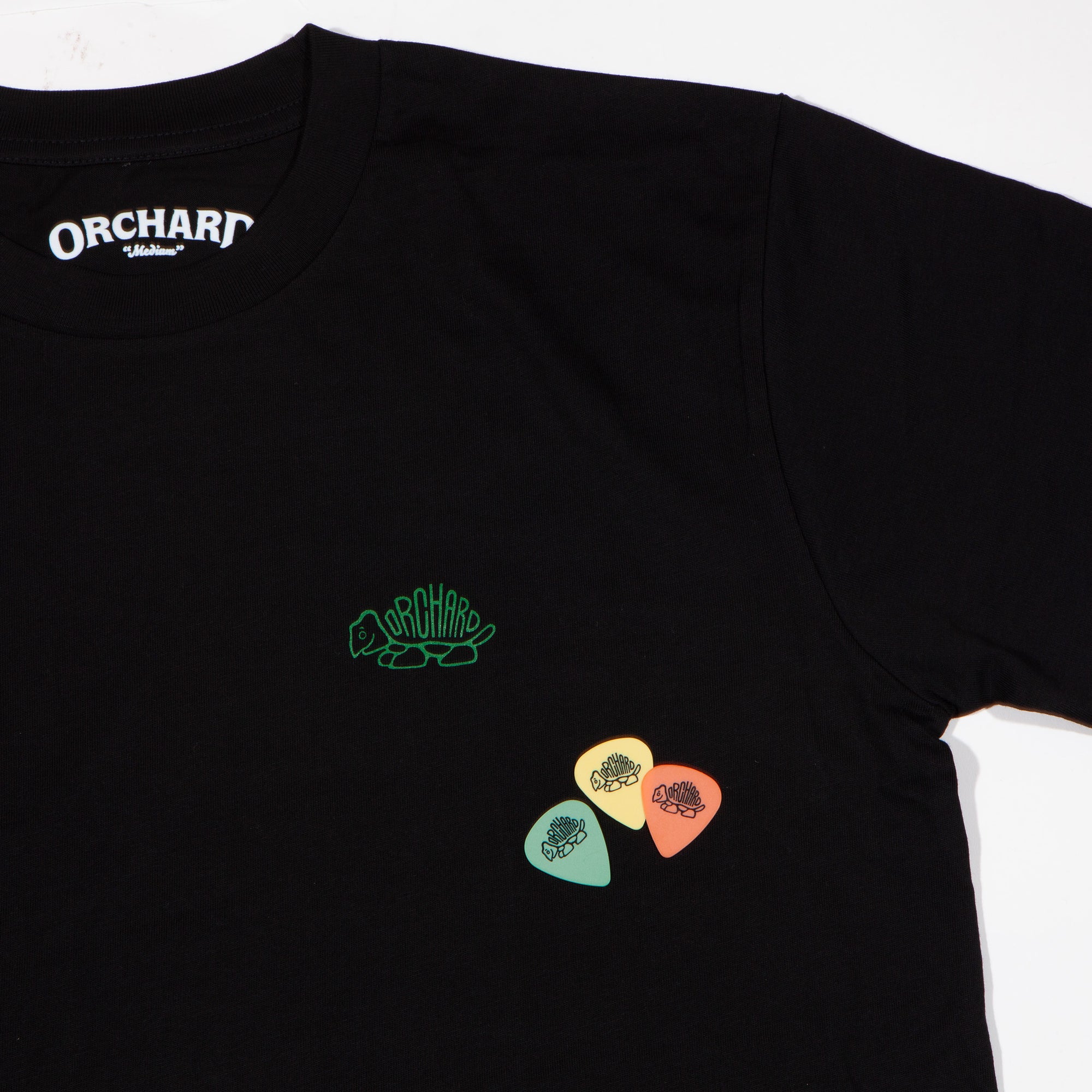Orchard A.R.C. Plectrum Tee Black