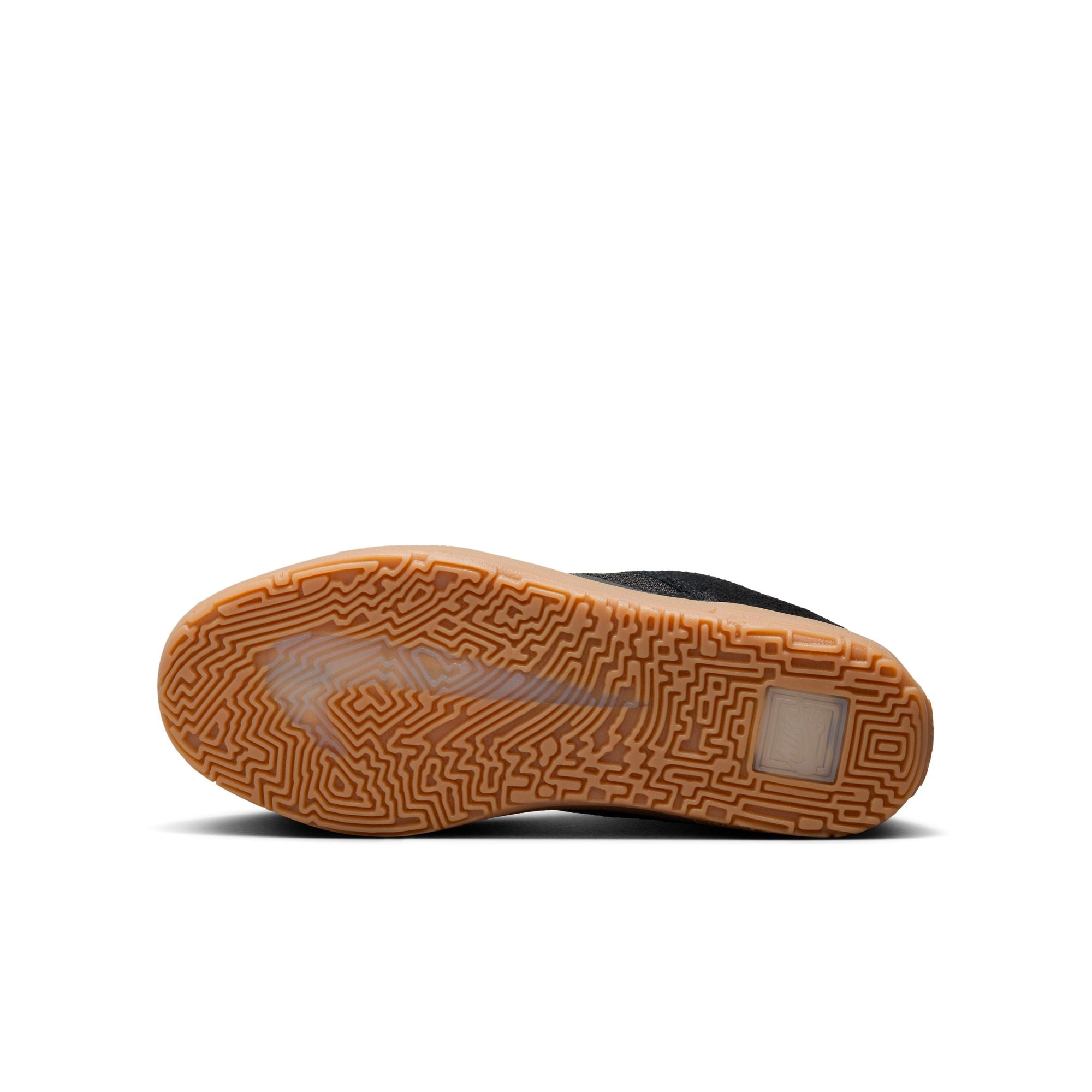 Nike SB Day One Kids Skate Shoe Black/Gum/Light Brown