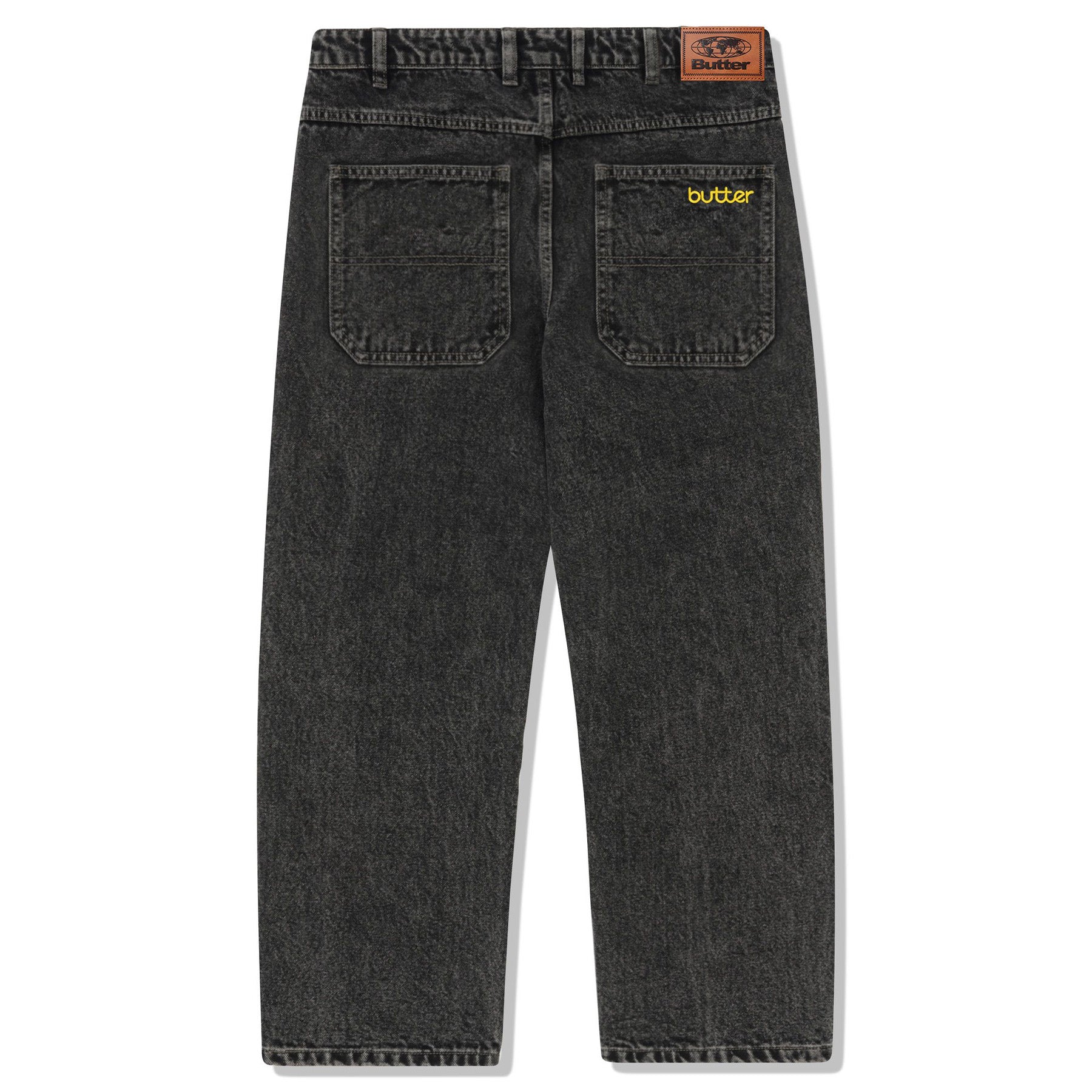 Butter Goods Alpine Denim Jeans Distressed Black