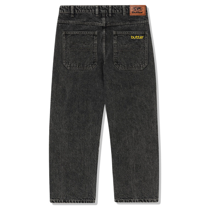 Butter Goods Alpine Denim Jeans Distressed Black