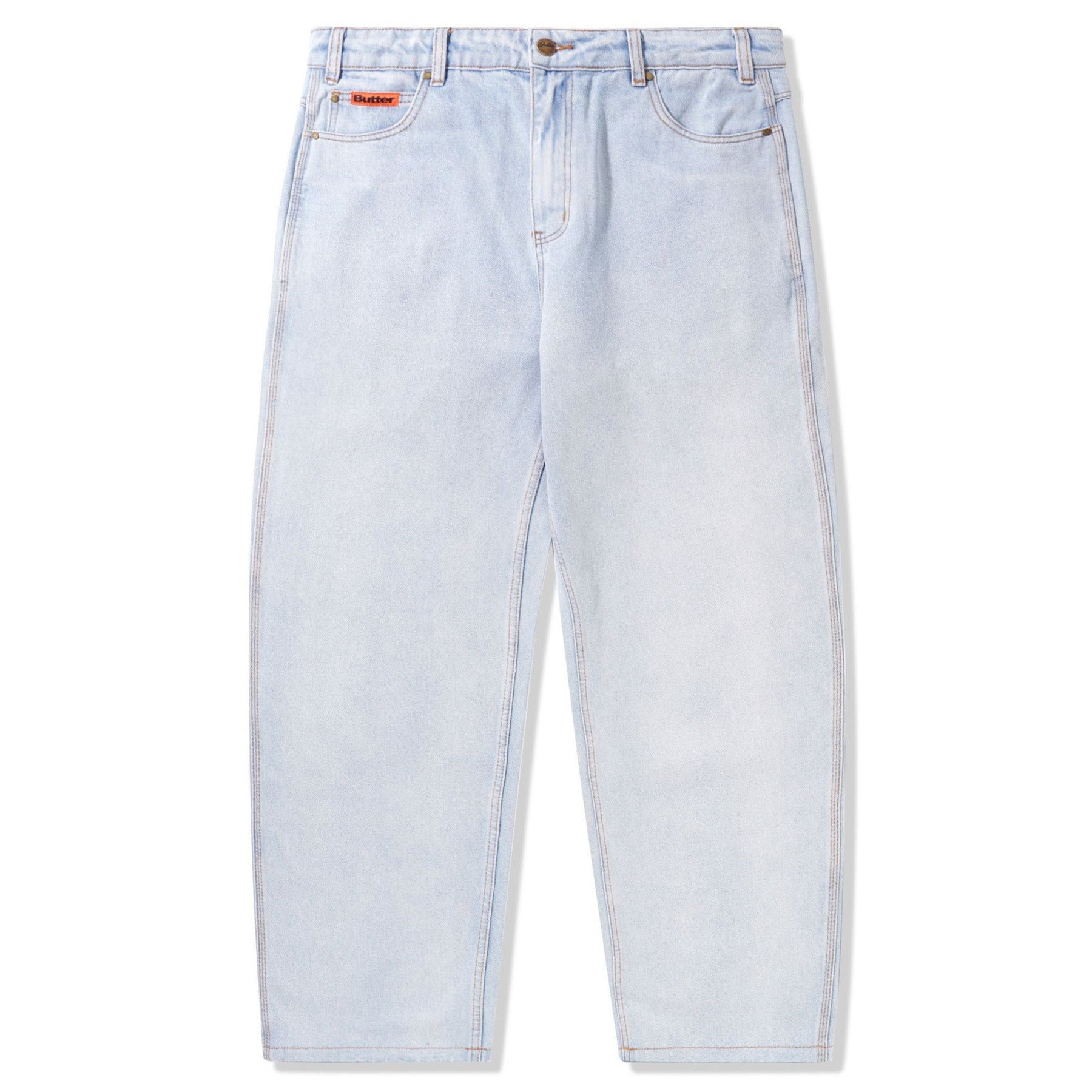 Butter Goods Baggy Denim Jeans Light Blue 25