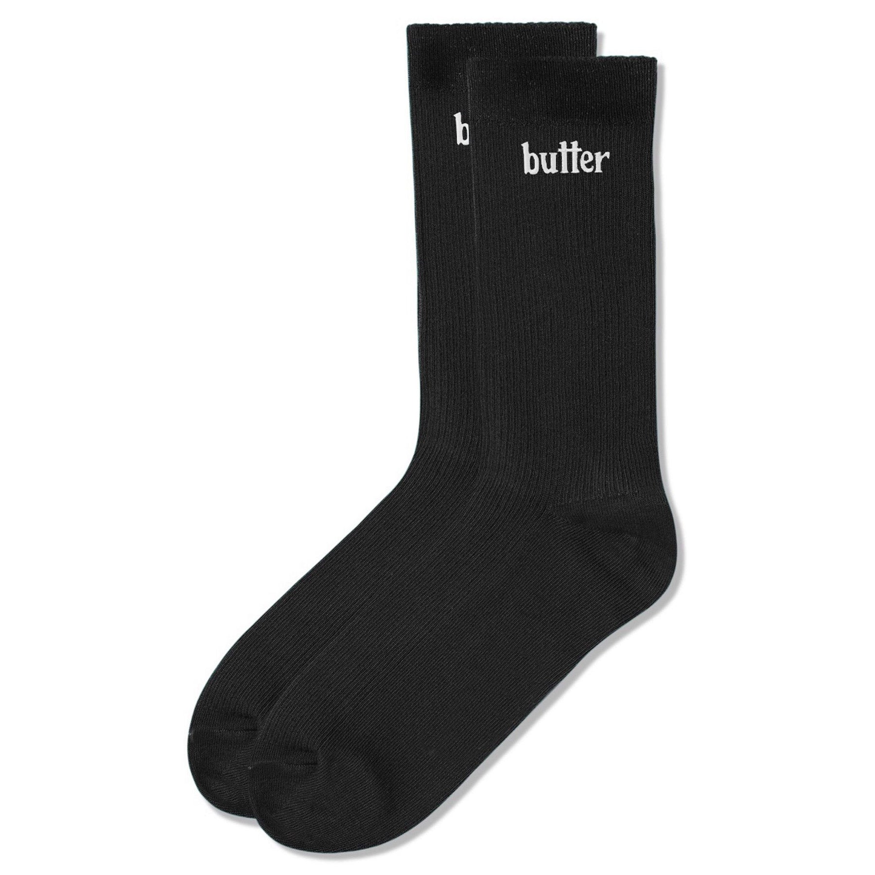 Butter Goods Basic Socks Black