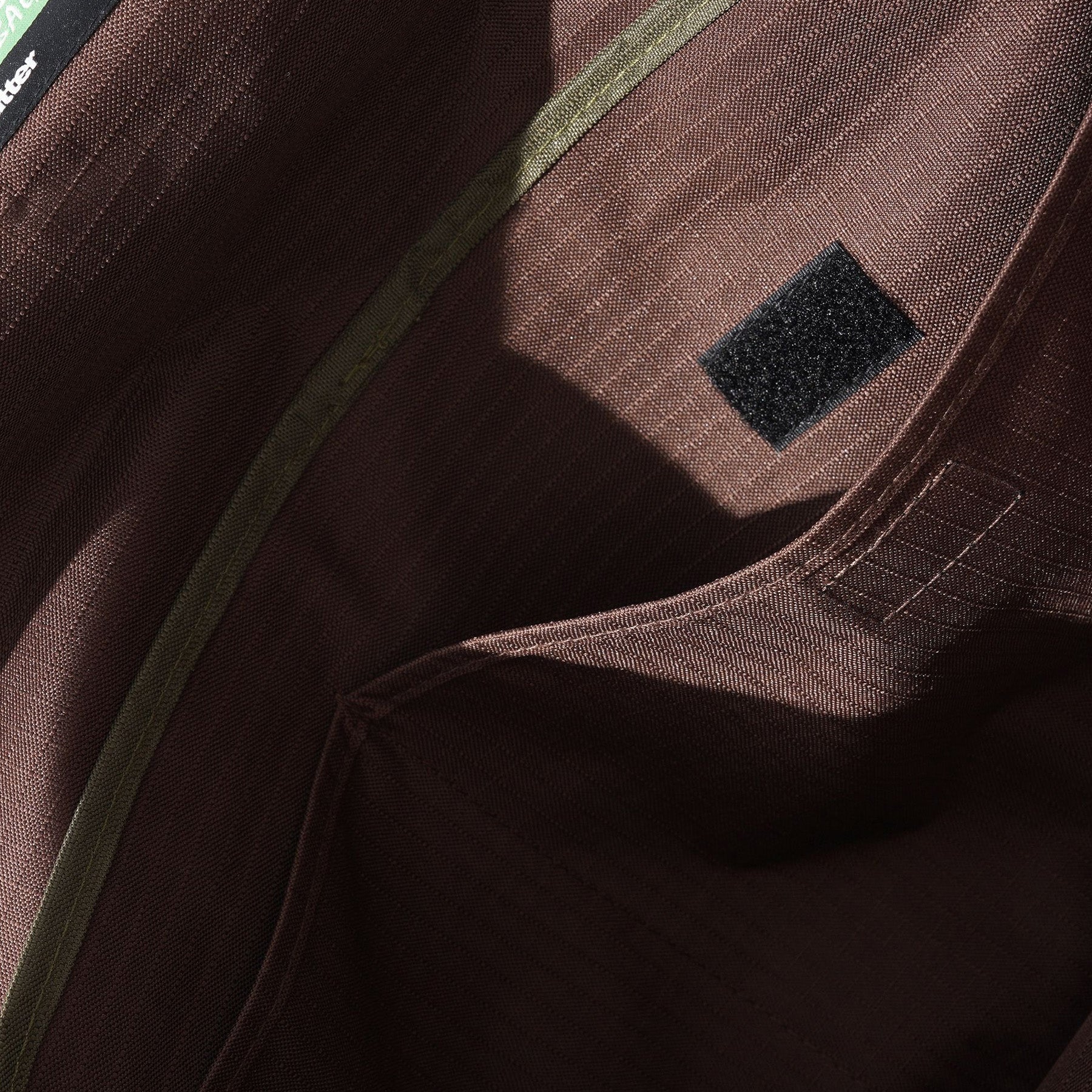 Butter Goods Black Commute Bag Olive/Khaki Ripstop