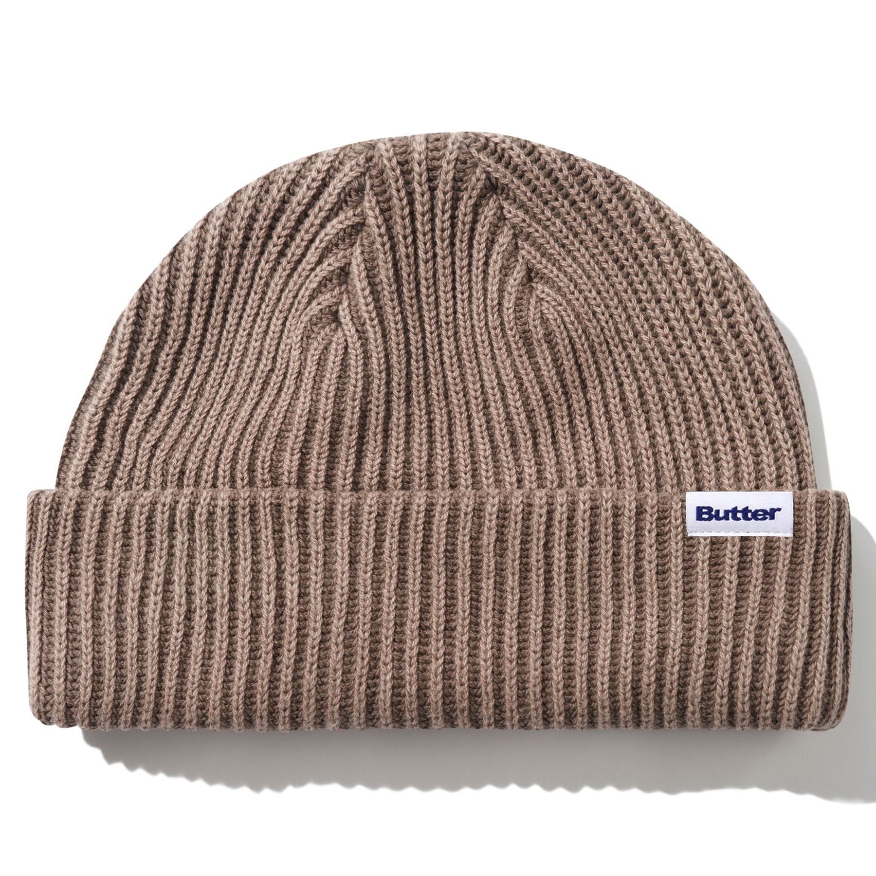 Butter Goods Bleached Wharfie Beanie Brown