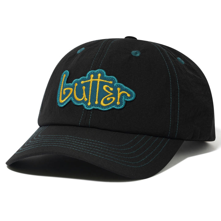Butter Goods Connection 6 Panel Cap Black