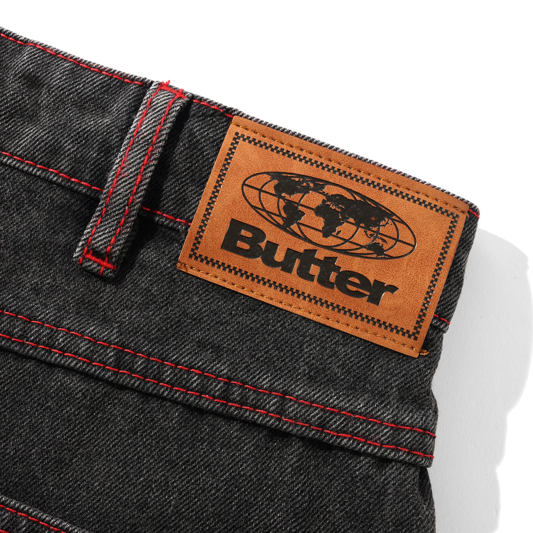 Butter Goods Encounter Denim Jeans Tinted Washed Black