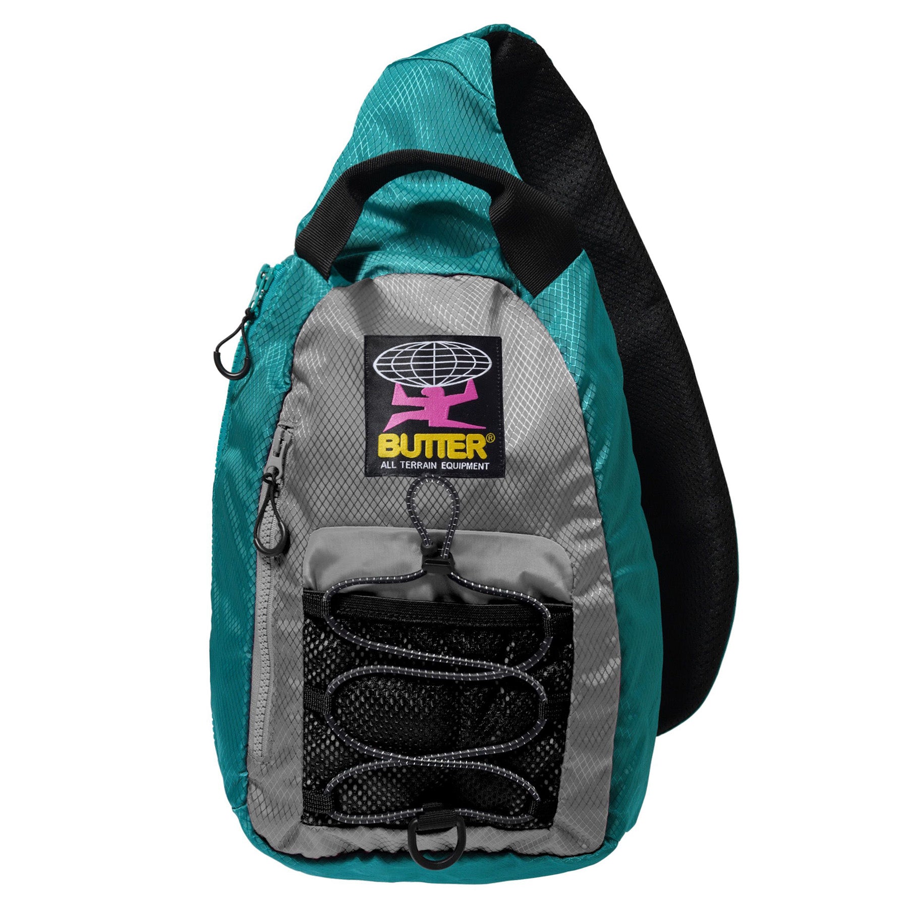 Butter Goods Express Shoulder Bag Teal/Grey