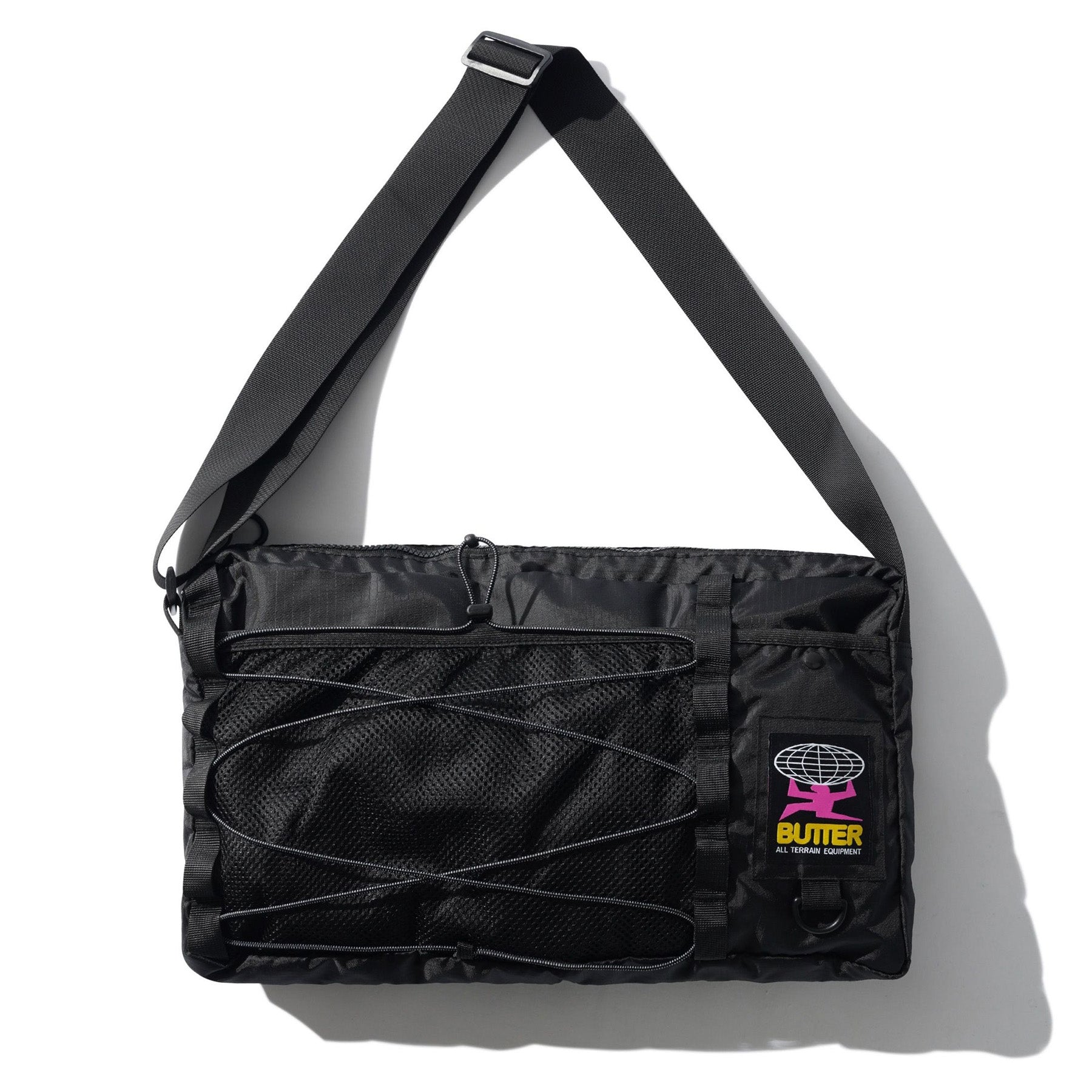 Butter Goods Express Side Bag Black Q225