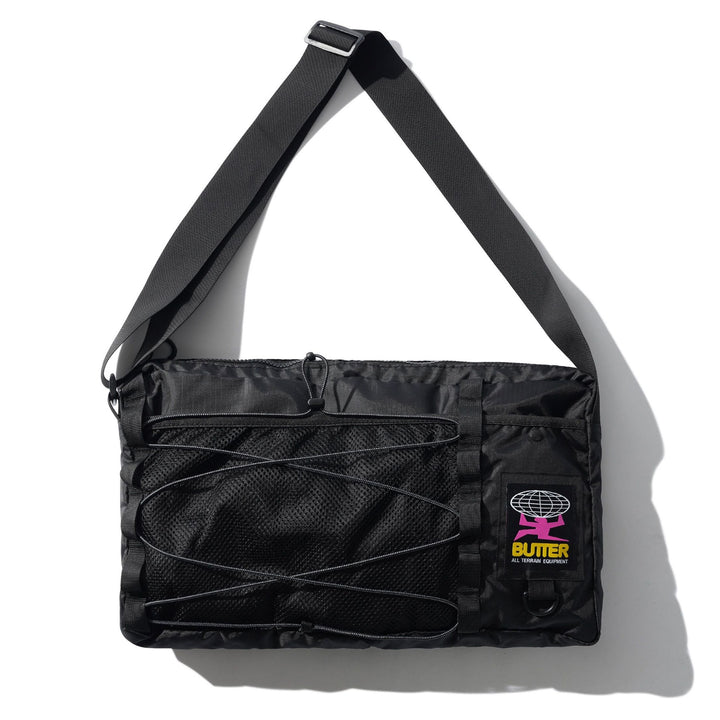 Butter Goods Express Side Bag Black Q225