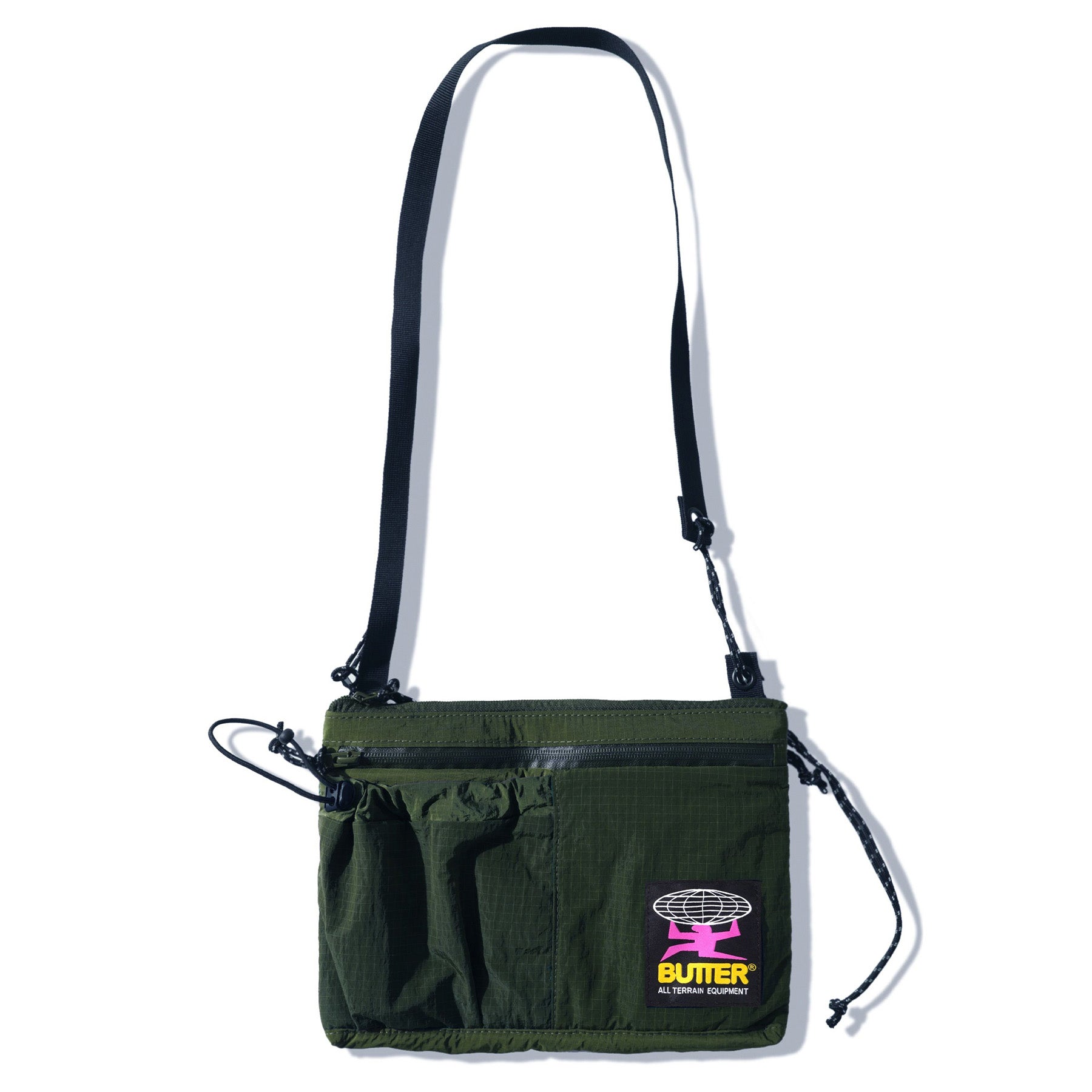 Butter Goods Pace Side Bag Green