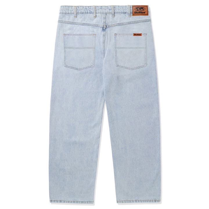 Butter Goods Relaxed Denim Jeans Light Blue 25
