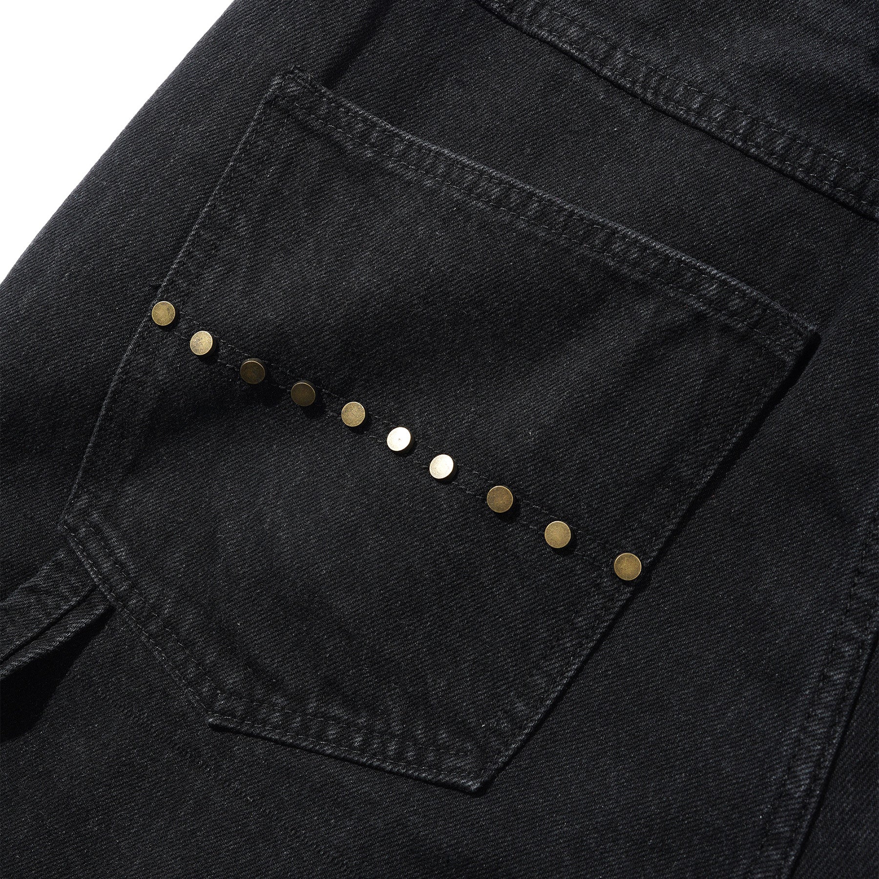 Butter Goods Rivet Denim Jeans Washed Black