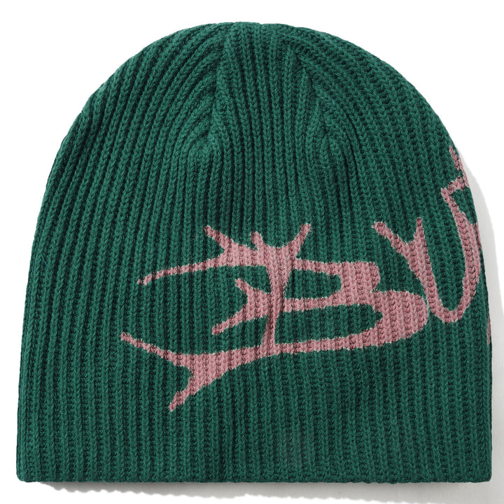 Butter Goods Scrawling Skully Beanie Forest