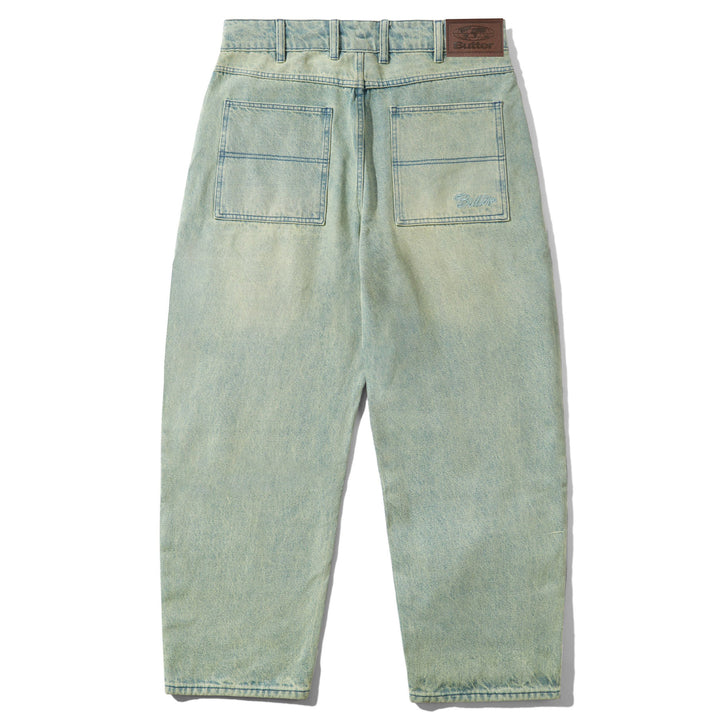 Butter Goods Trim Denim Jeans Sunfade Blue