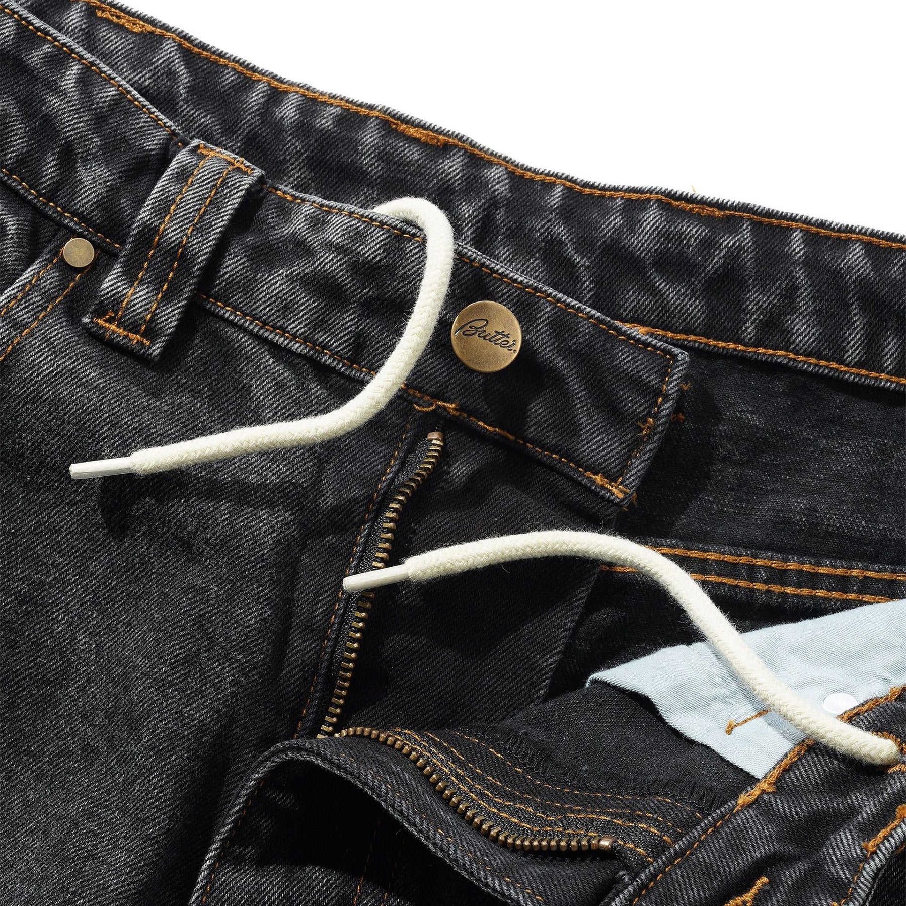 Butter Goods Weathergear Denim Jeans Gunmetal