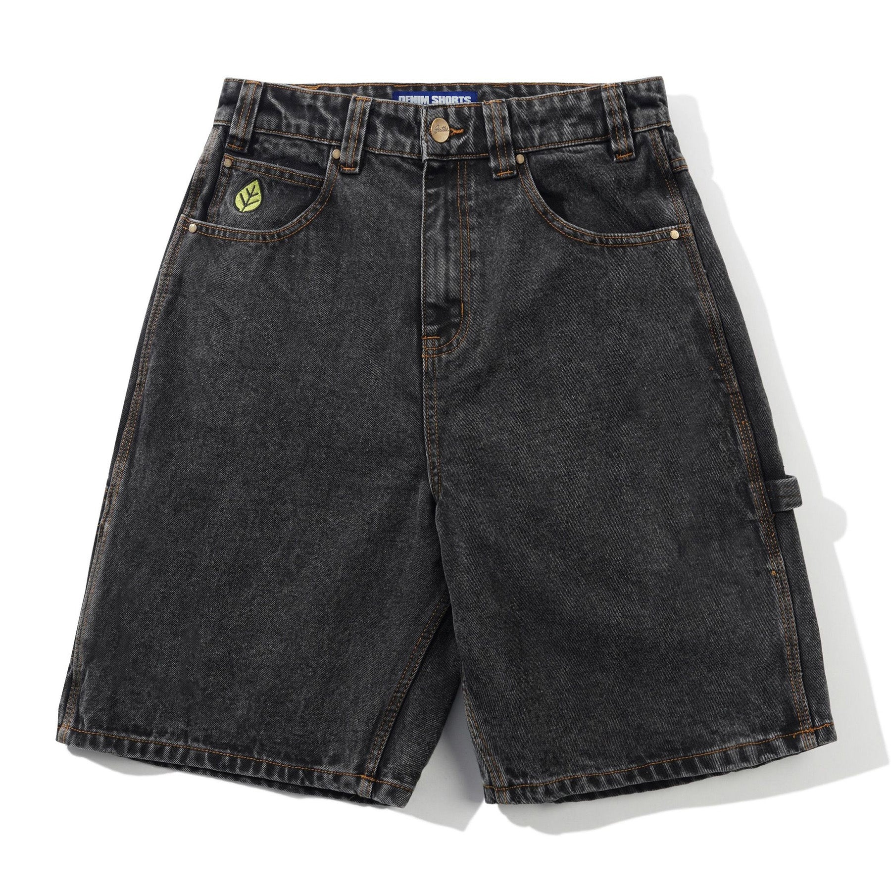Butter Goods Weathergear Denim Shorts Gunmetal