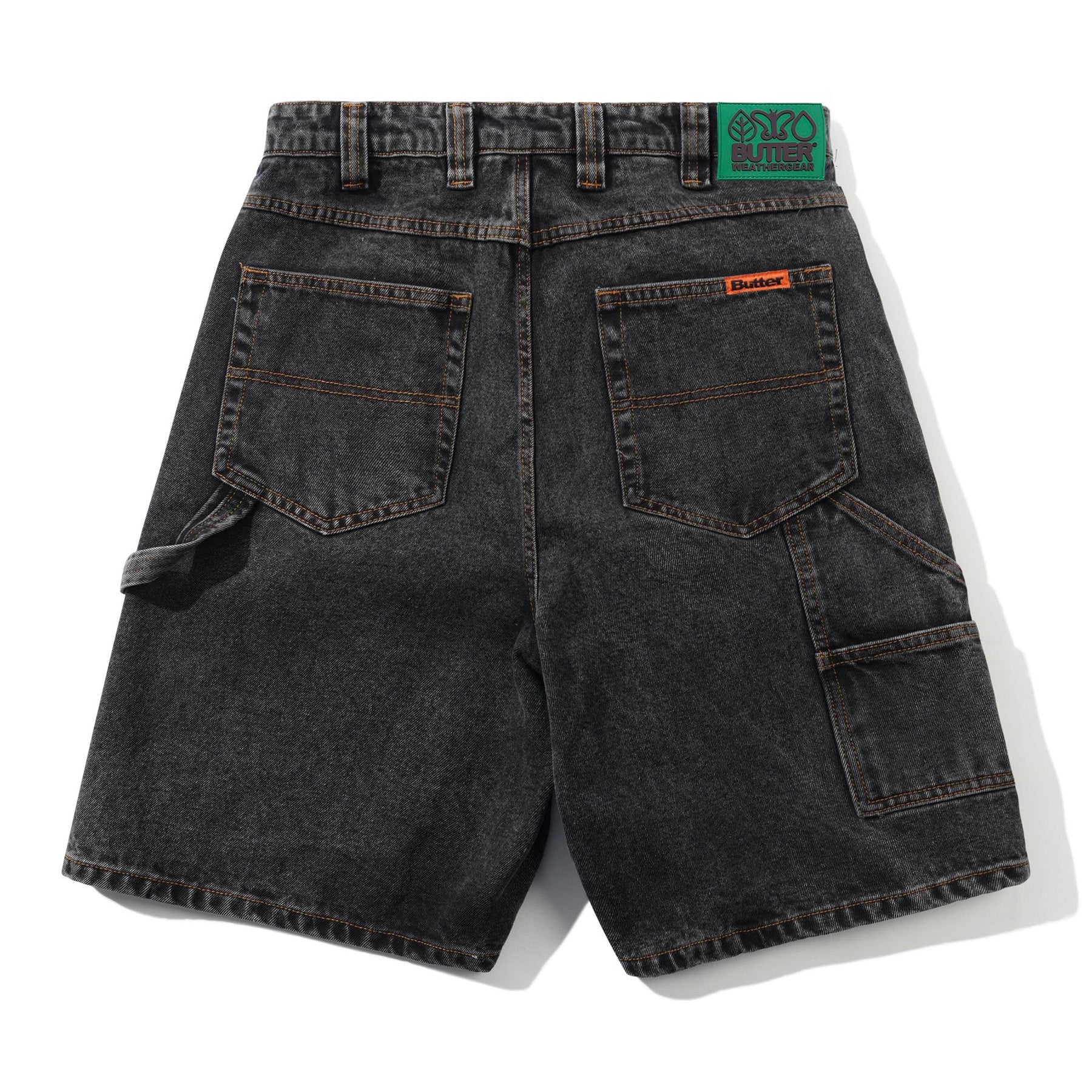 Butter Goods Weathergear Denim Shorts Gunmetal