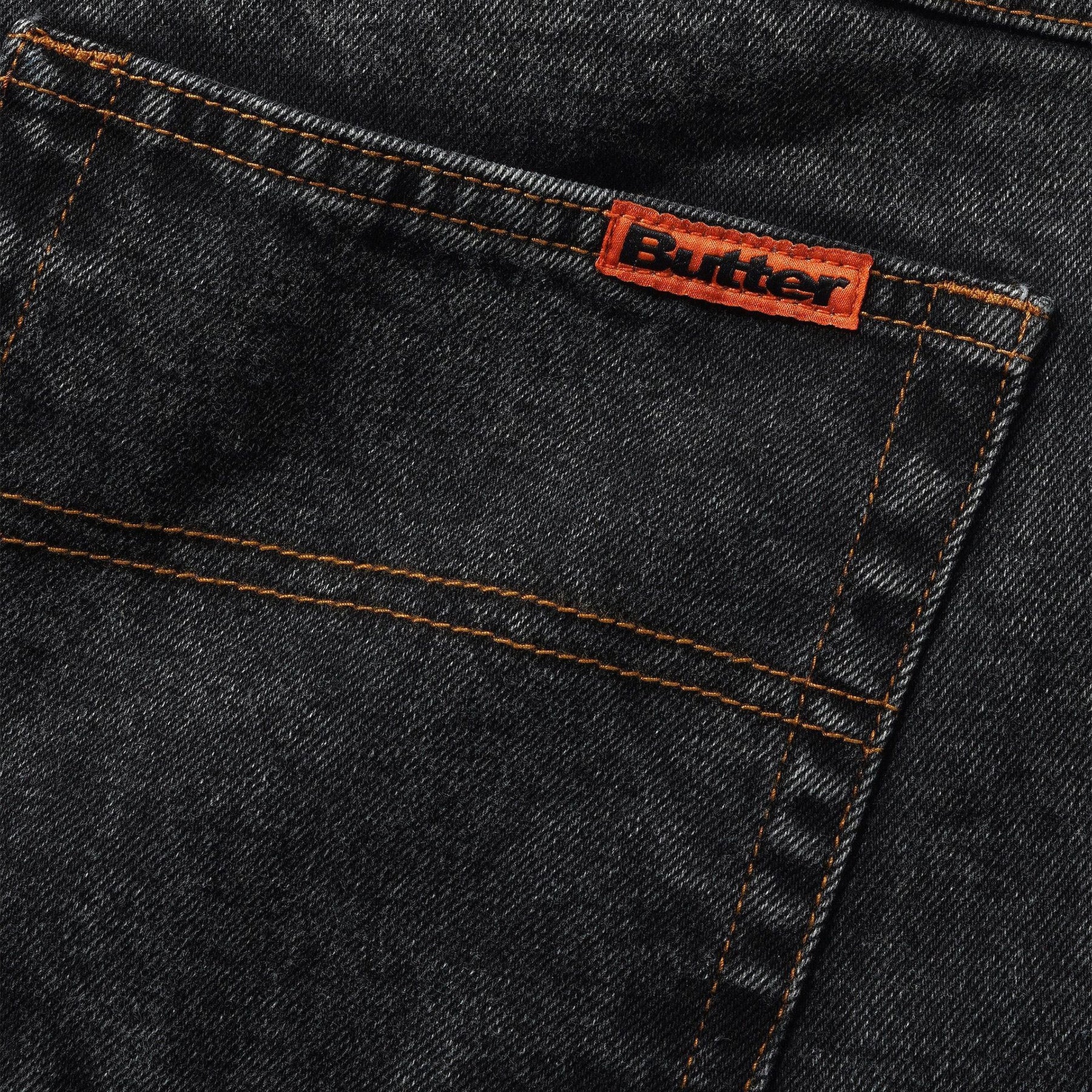 Butter Goods Weathergear Denim Shorts Gunmetal