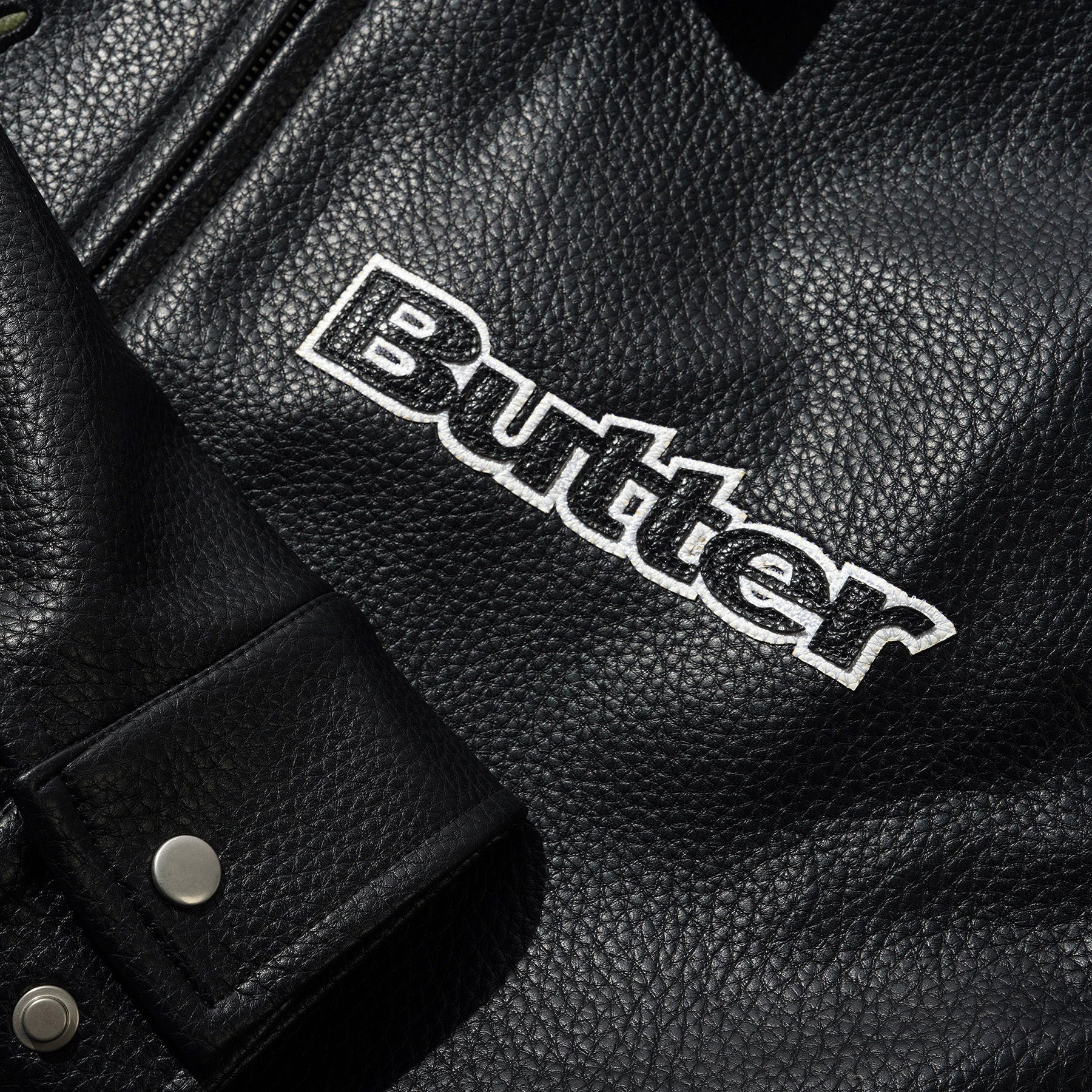 Butter Goods x Peanuts Guard Dog Jacket Black