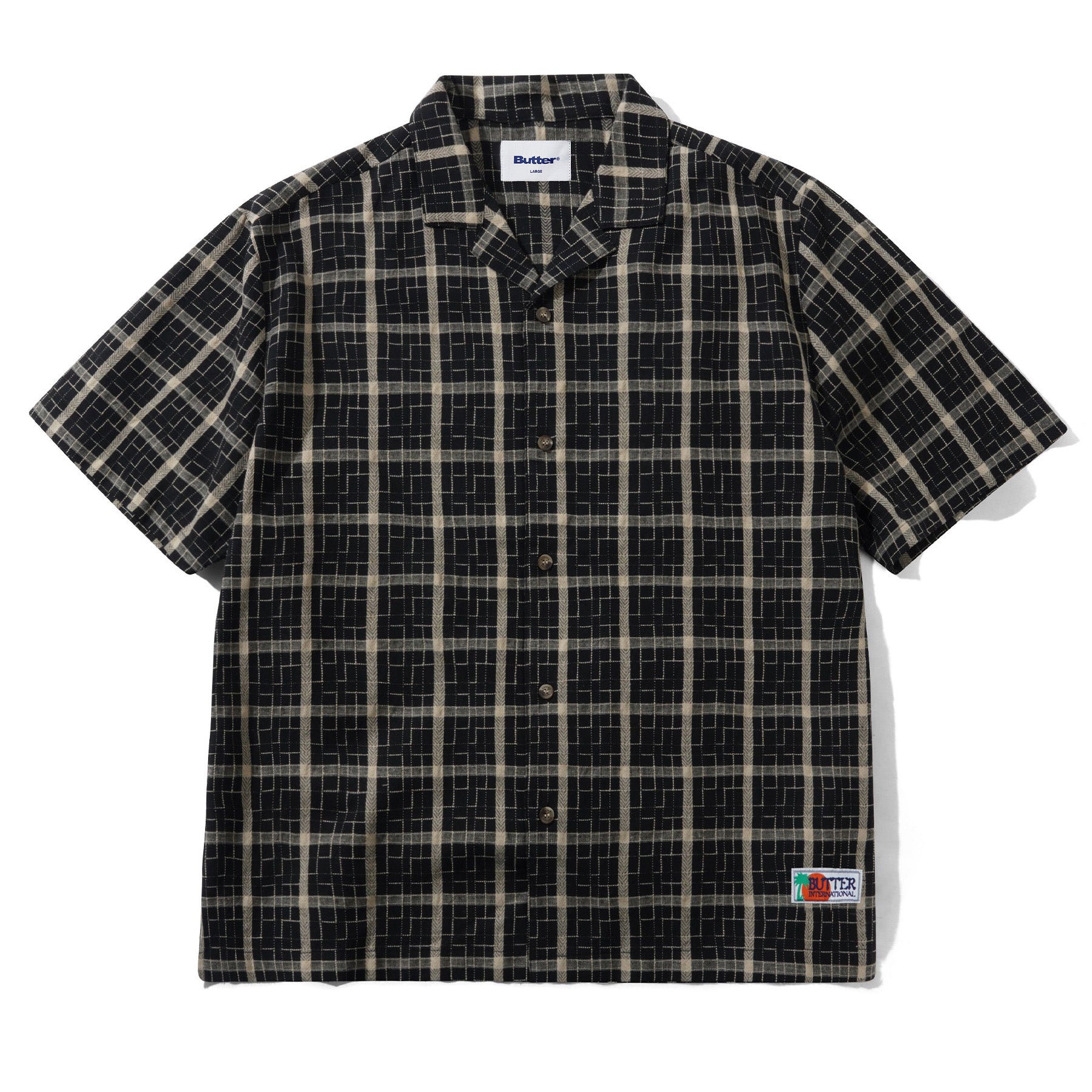 Butter Goods Vacation SS Shirt Black