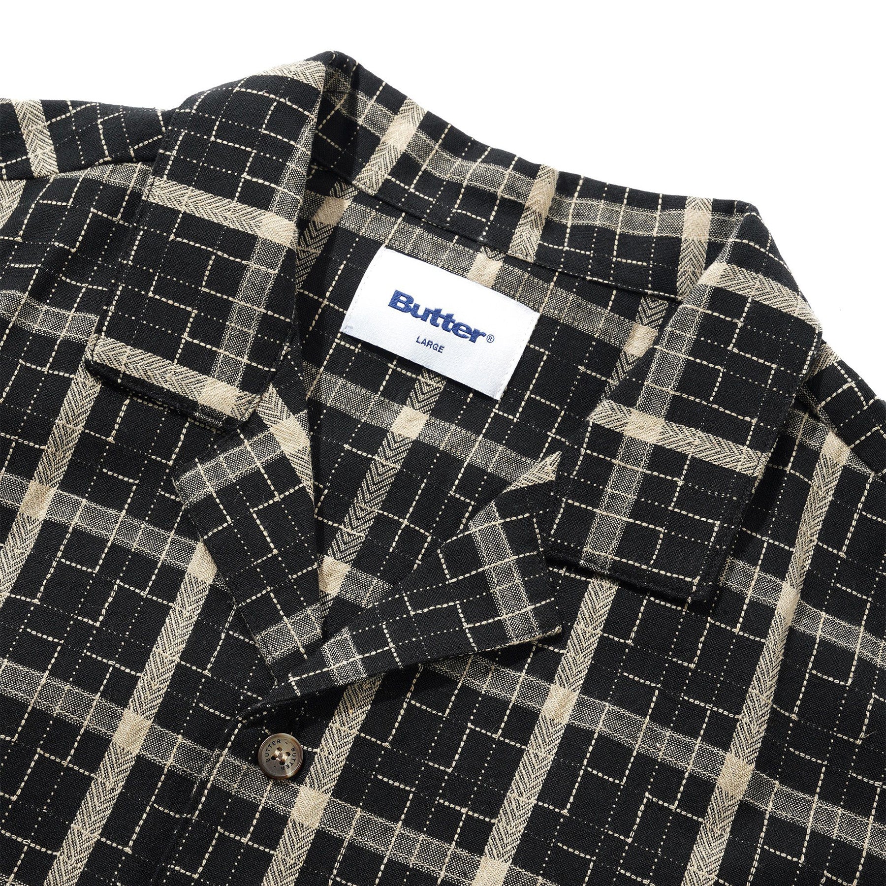 Butter Goods Vacation SS Shirt Black