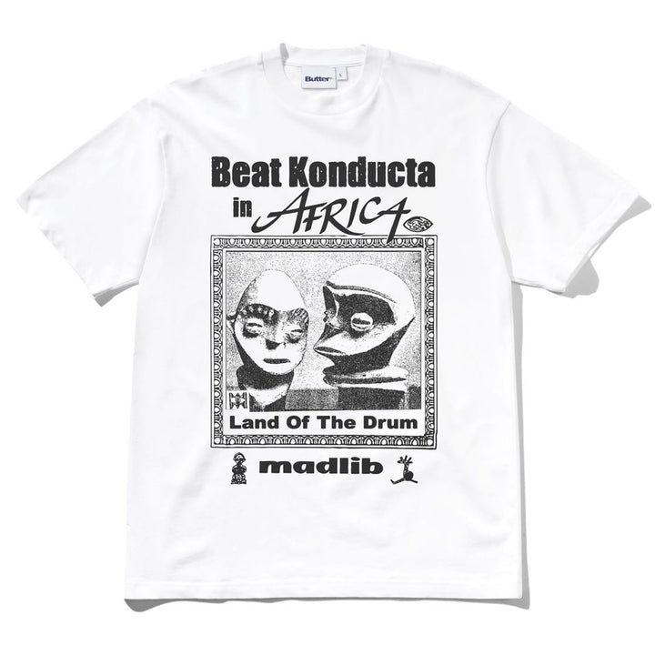 Butter x Madlib Africa Tee White