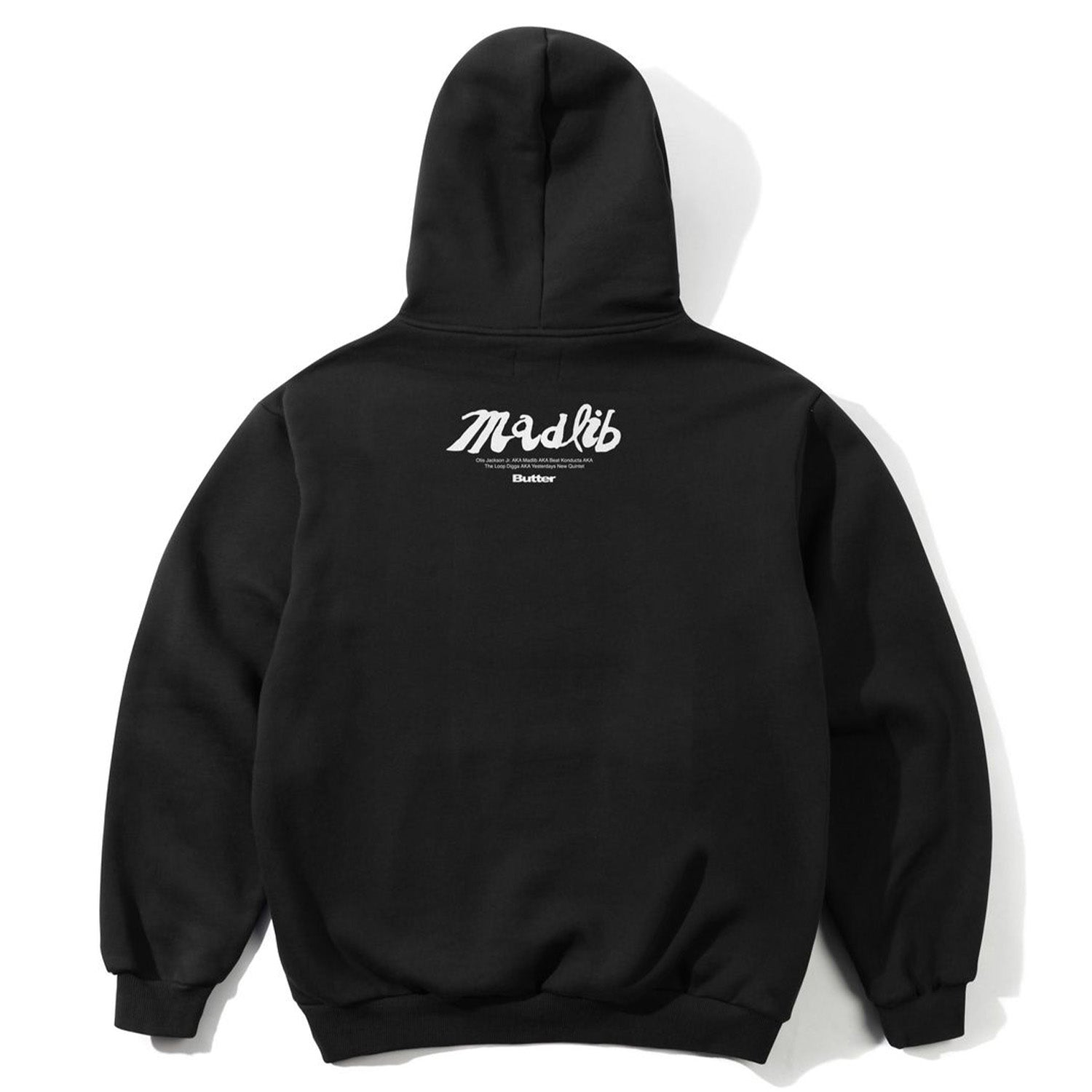 Butter x Madlib Pullover Hood Black