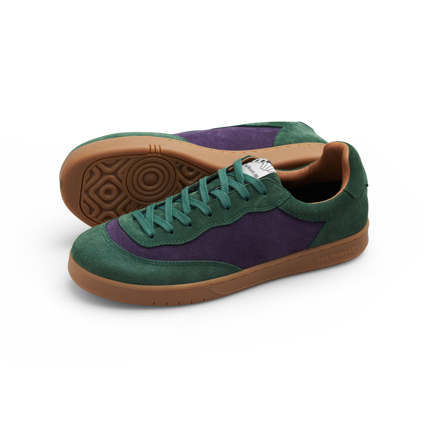 Last Resort AB CM001 Suede Elm Green/Loganberry/Gum