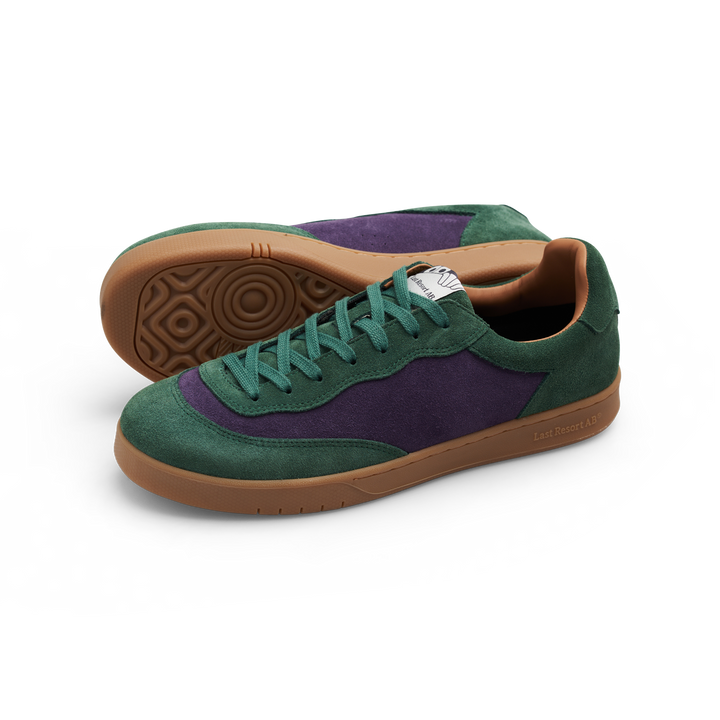Last Resort AB CM001 Suede Elm Green/Loganberry/Gum
