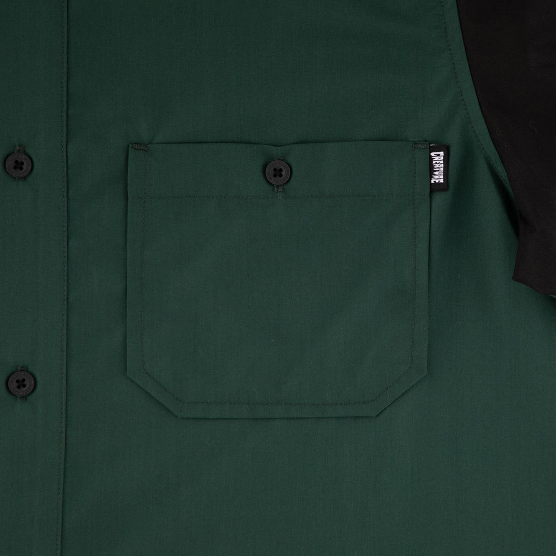 Creature Strikefast Mechanic Shirt Black/Dark Green