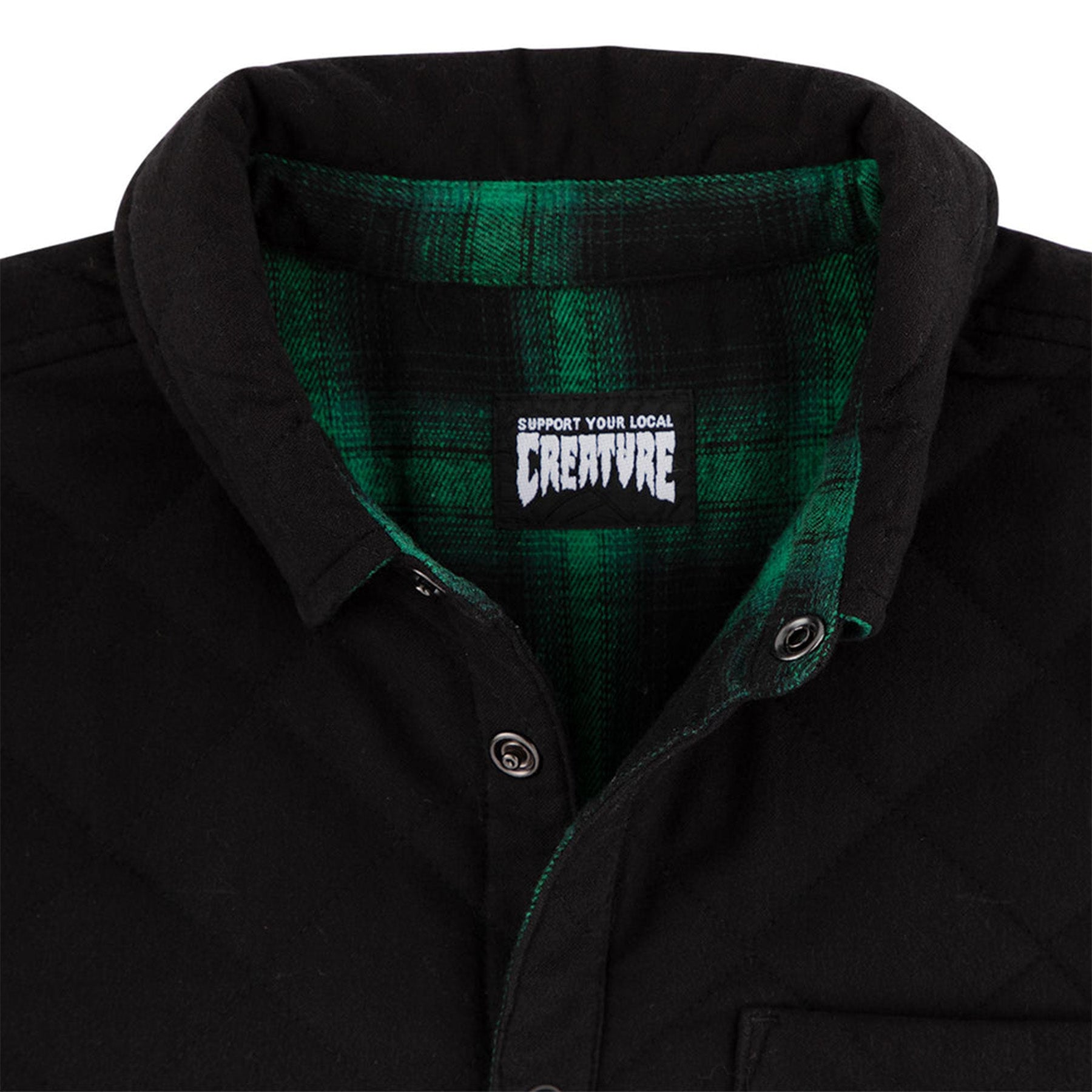 Creature Switch Reversible Jacket Black/Green
