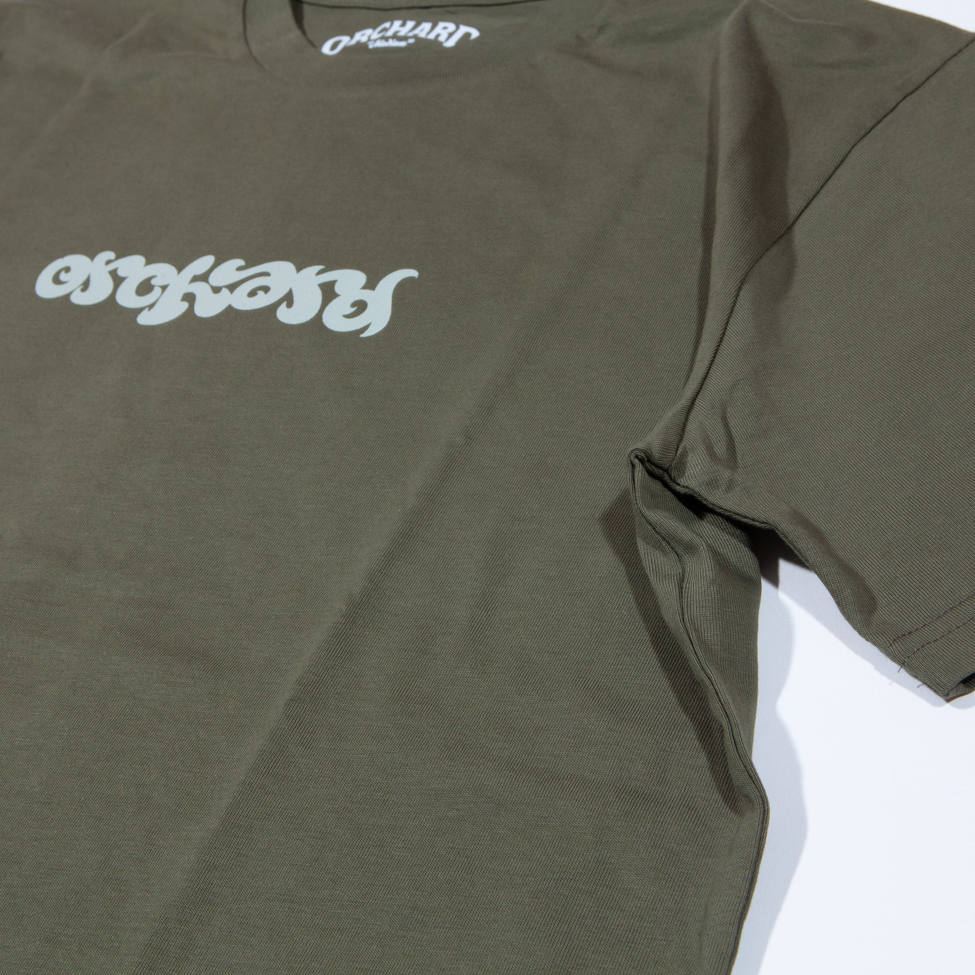 Orchard Crosshatch Tee Army