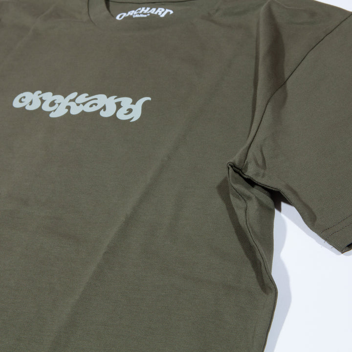 Orchard Crosshatch Tee Army