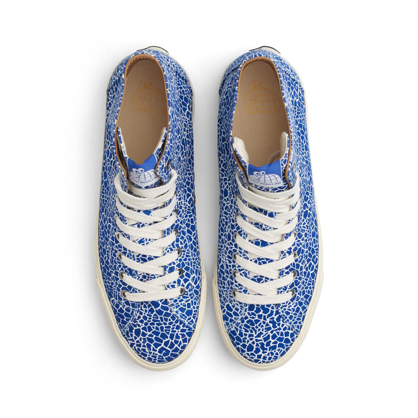 Last Resort AB VM003 Canvas Hi Cracked Blue-Whi/White