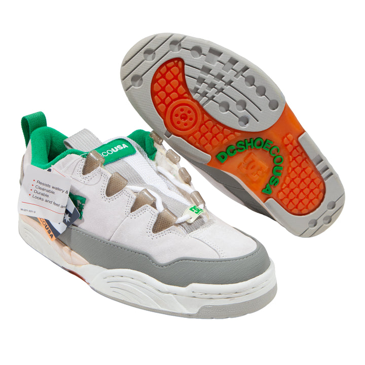Overripe DC Shoes Plug White/Green Size 9 (1998)