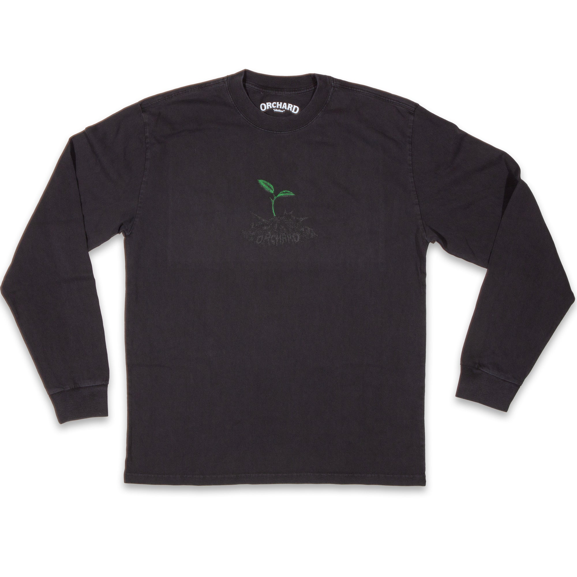 Orchard From Rubble LS Tee Faded Black