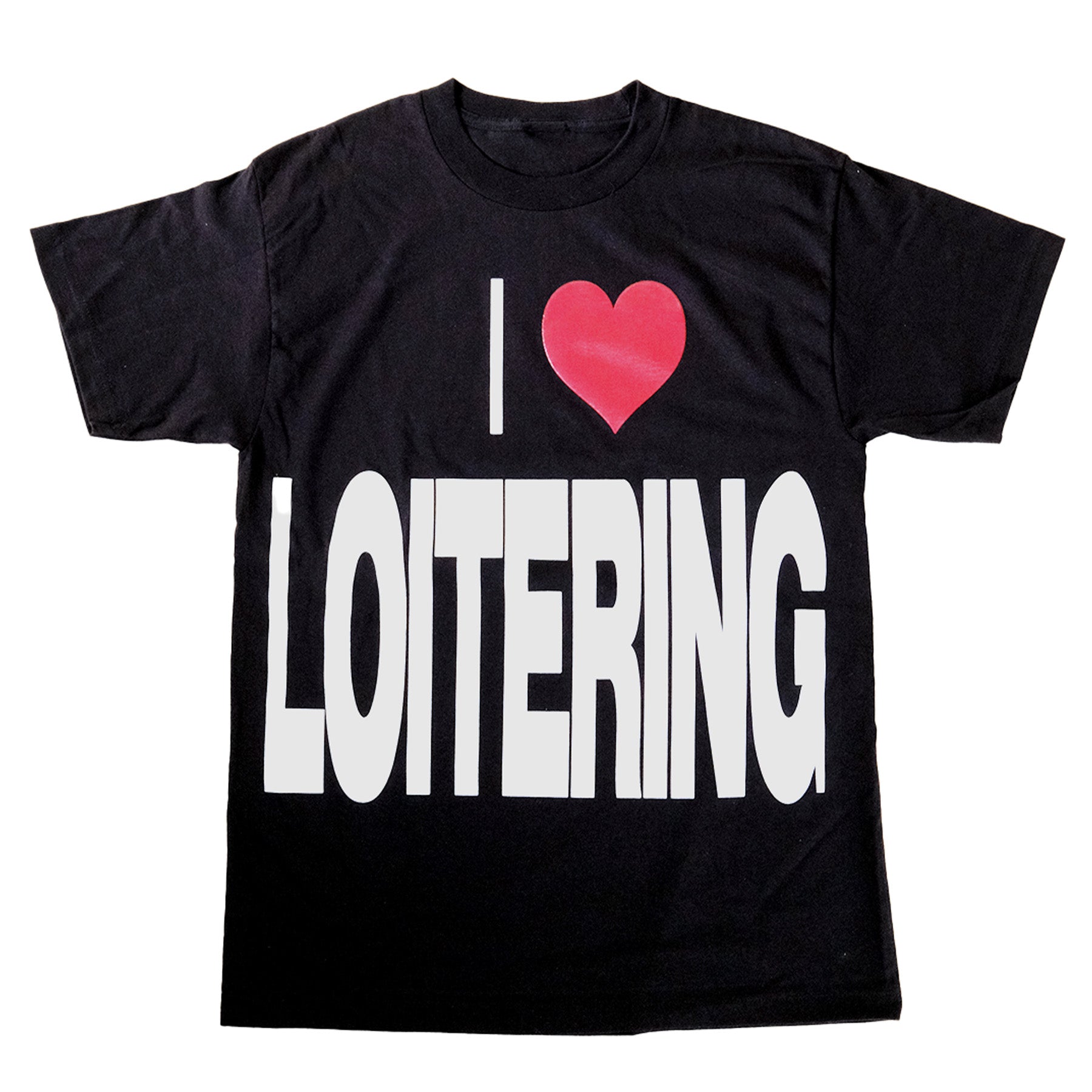 Genesis I love Loitering Tee Black
