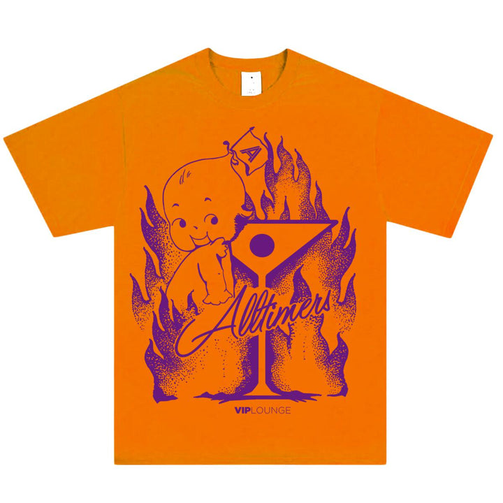 Alltimers Hades Baby Tee Orange