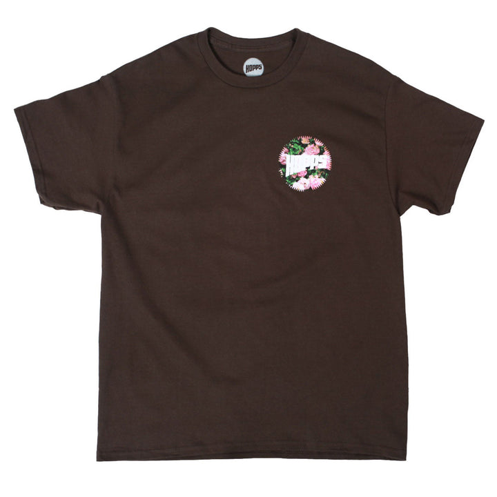 Hopps Big Hopps Roses Tee Chocolate