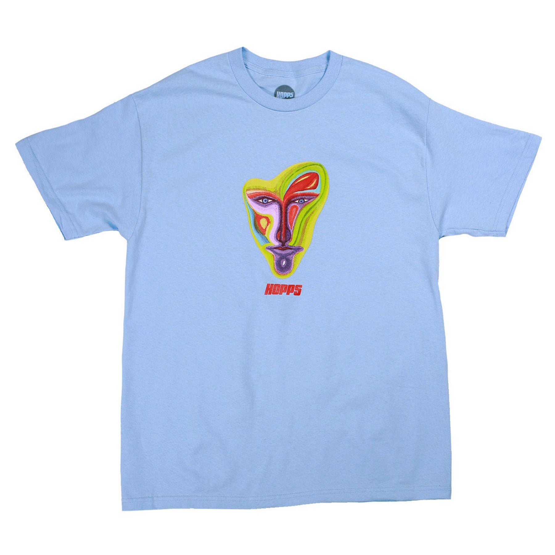 Hopps Jen Traub Artist Tee Light Blue