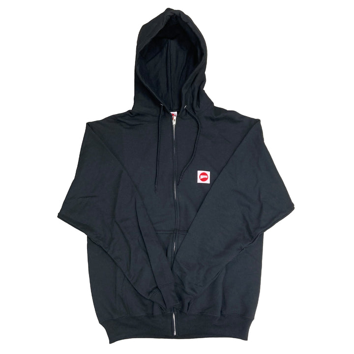 Hopps Label Full Zip Hoodie Black